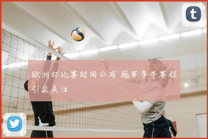 欧洲杯比赛时间公布 冠军争夺赛程引发关注